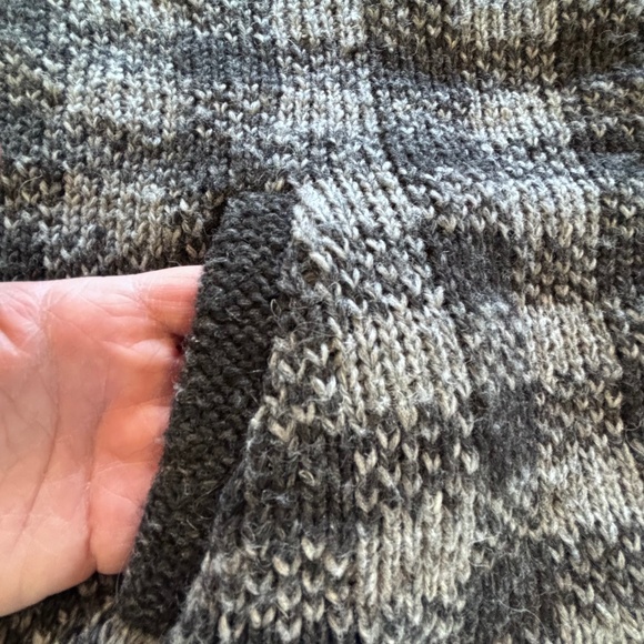 Ark Imports New Zealand wool heavyweight full zip hooded sweater jacket size L - Picture 7 of 16